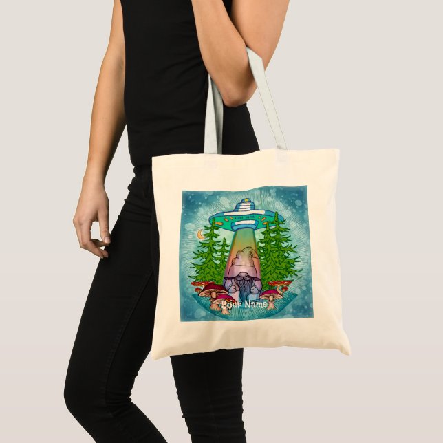 Tote Bag L'enlèvement de gnome extraterrestre  (Devant (produit))