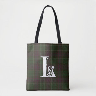 Tote Bag Lennie Clan Tartan Monogram