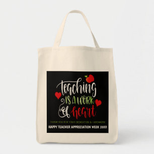 Tote Bag L'enseignement est une semaine d'appréciation du c