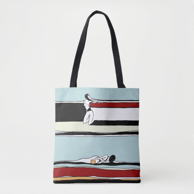 Tote Bag L'entrelacement des voix féminines (Devant)