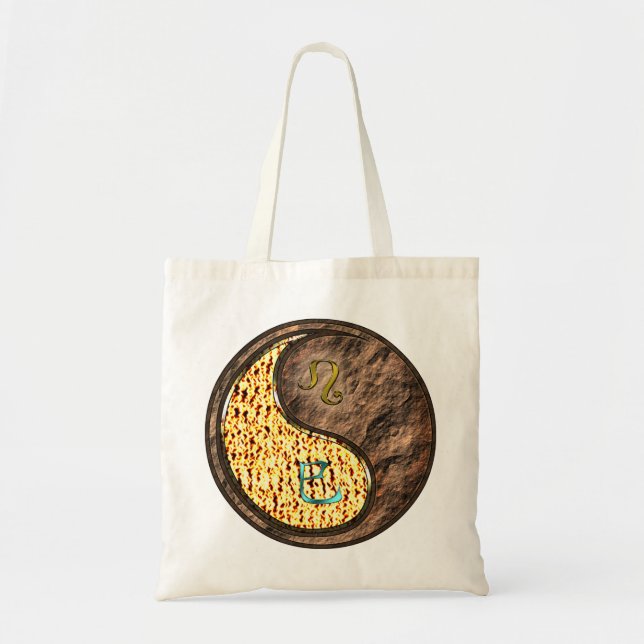 Tote Bag Leo & Earth Snake (Devant)