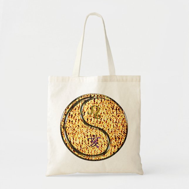 Tote Bag Leo & Fire Boar (Devant)