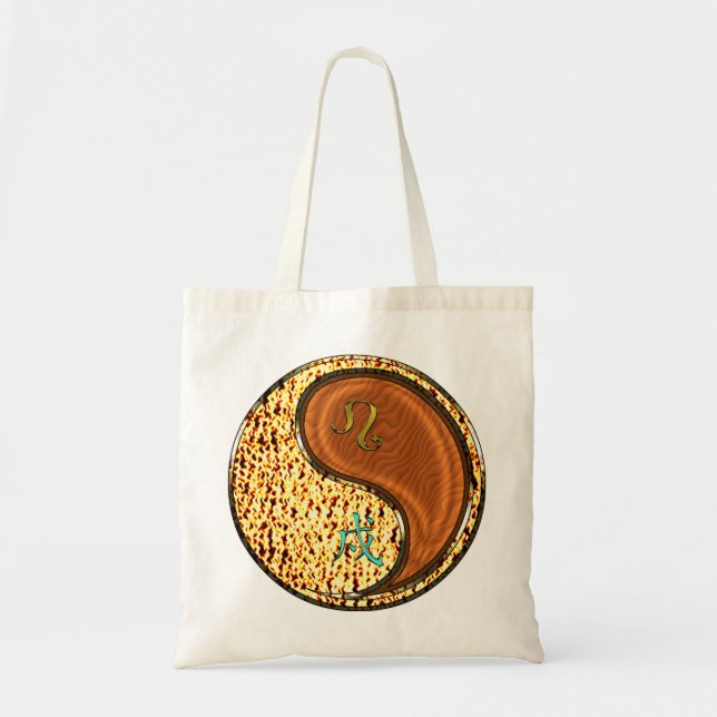 Tote Bag Leo & Wood Dog (Devant)