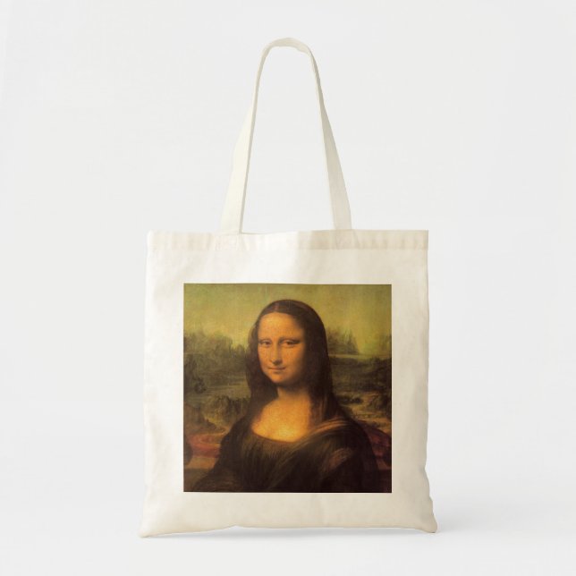 Tote Bag Leonardo Da Vinci Mona Lisa (Devant)