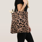 Tote Bag Leopard - imprimé tacheté animal (De près)