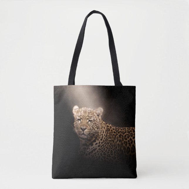 Tote Bag Léopard Panthère Animal Sauvage Safari Jungle Afri (Devant)