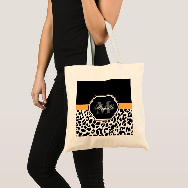 Tote Bag Leopard Print (Devant (produit))