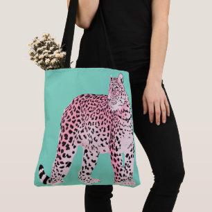 Tote Bag Leopard rose
