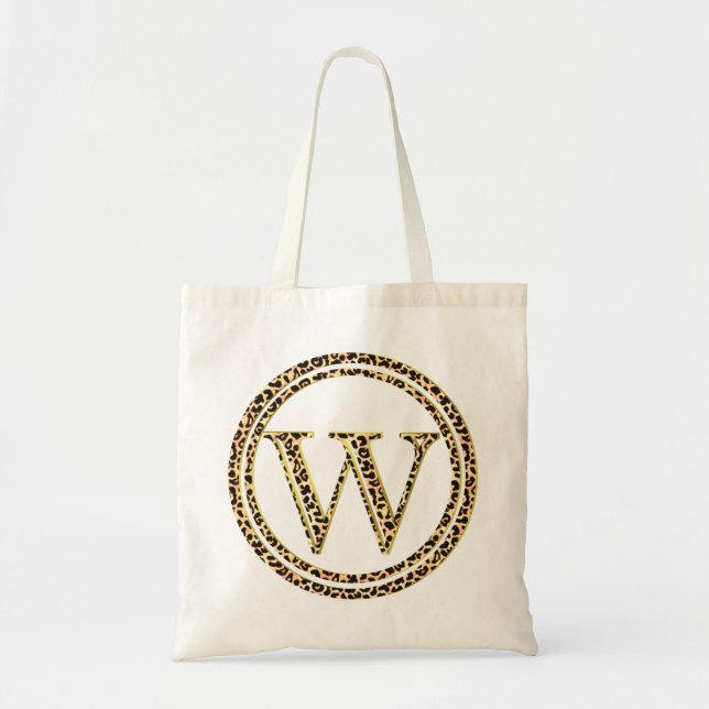 Tote Bag Leopard W (Devant)