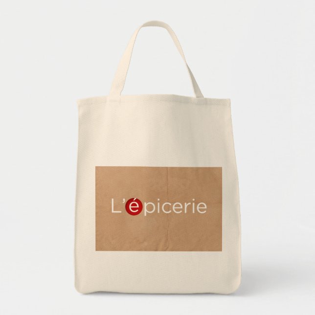 Tote Bag L'Épicerie (Devant)