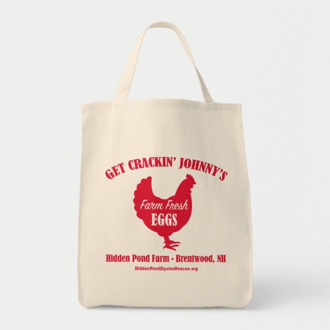 Tote Bag L'épicerie de Johnny Fourre-tout (Devant)