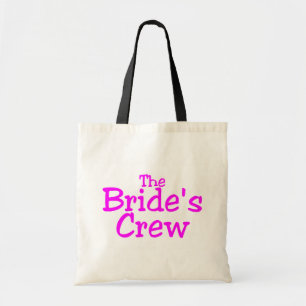 Tote Bag L'équipage de jeunes mariées (rose)