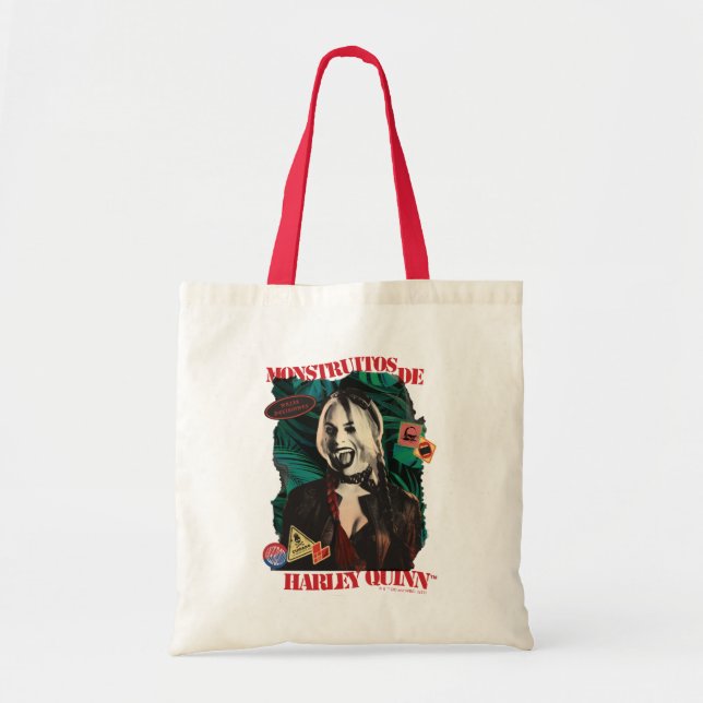 Tote Bag L'équipe du suicide | Harley Quinn Winking (Devant)