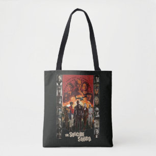 Tote Bag L'équipe du suicide Liste de caractères suppl