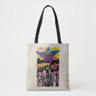 Tote Bag L'équipe du suicide Starro Vs L'Équipe Suicide