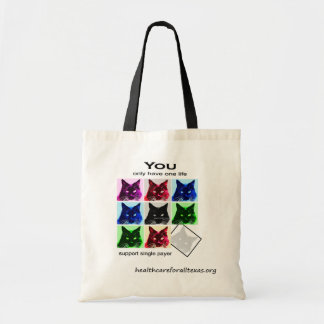 Tote Bag les 9 vies fourre-tout