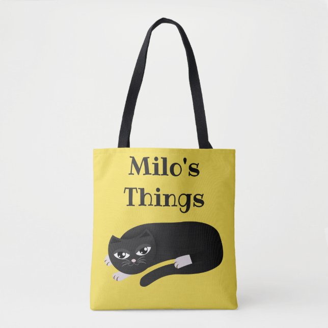 Tote Bag Les affaires de ton chat (Devant)