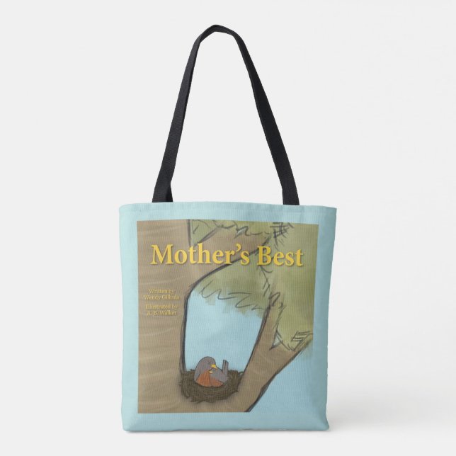 Tote Bag Les ailes de citation de FOURRE-TOUT du meilleur (Dos)