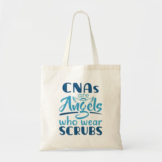 Tote Bag Les AIN sont des anges qui portent des écuces (Devant)
