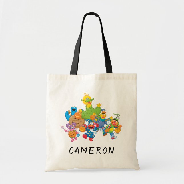 Tote Bag Les amis de 1, rue Sésame | Costumes d'Halloween (Devant)