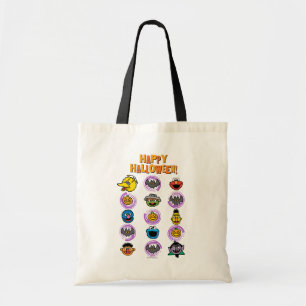 Tote Bag Les amis de 1, rue Sésame - Joyeux Halloween !