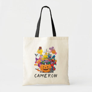 Tote Bag Les amis de la rue Sésame   Joyeux Halloween