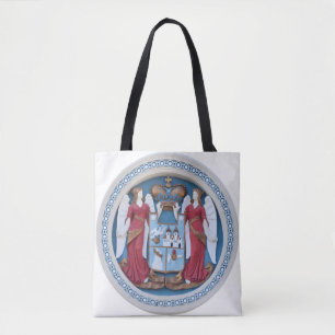 Tote Bag les anges orthodoxes scellement religion symbole s