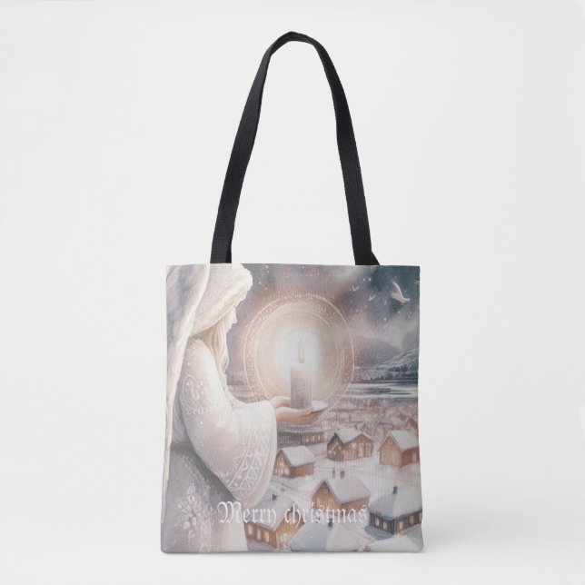 Tote Bag Les anges veillent sur vous (Devant)