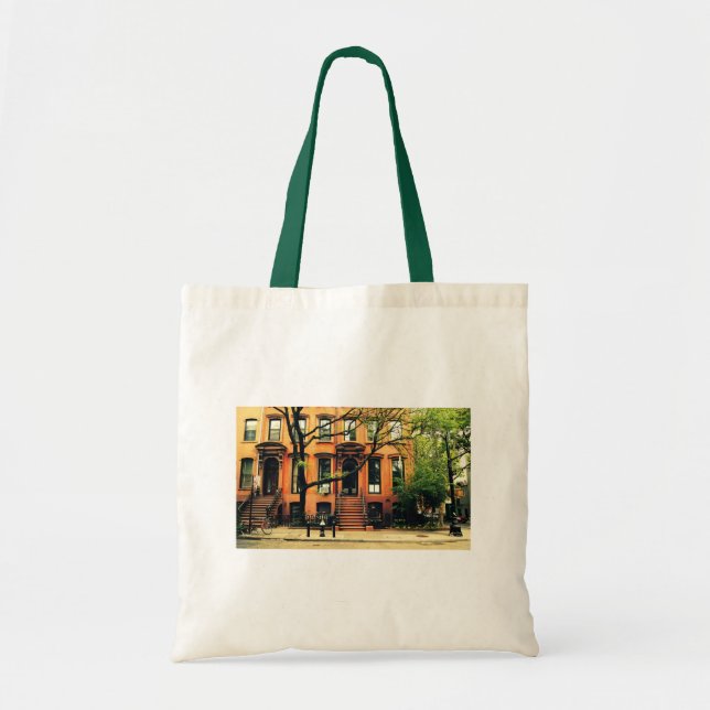 Tote Bag Les arbres se développent à Brooklyn (Devant)