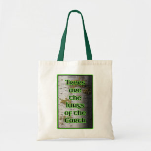 Tote Bag Les arbres sont les poumons de l'aboriste de la Te