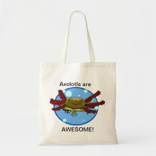 Tote Bag Les Axolotls sont les bulles impressionnantes