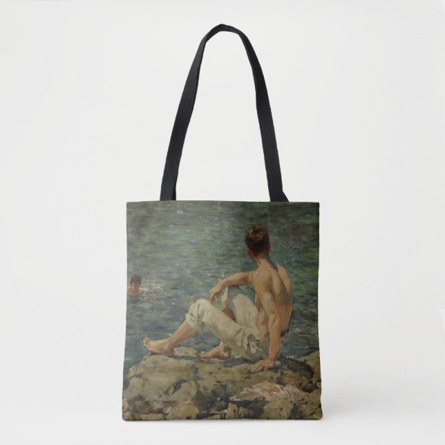 Tote Bag Les baigneurs (Devant)