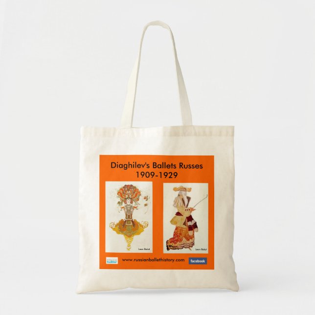 Tote Bag Les ballets Russes de Diaghilev (Devant)