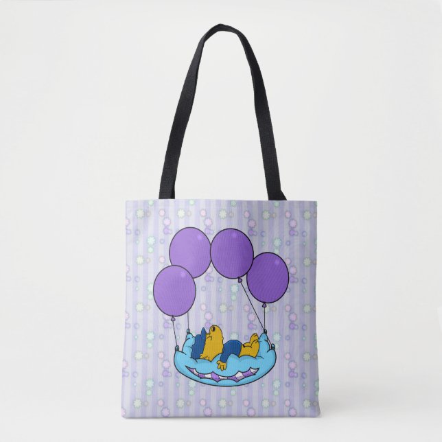 Tote Bag Les ballons Coussins de Ferald (Devant)