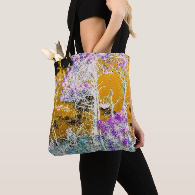 Tote Bag Les Bois après l'Ian (De près)