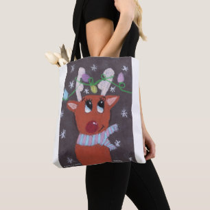 Tote Bag Les bois scintillants de Rudolph - KidsArt pour CH