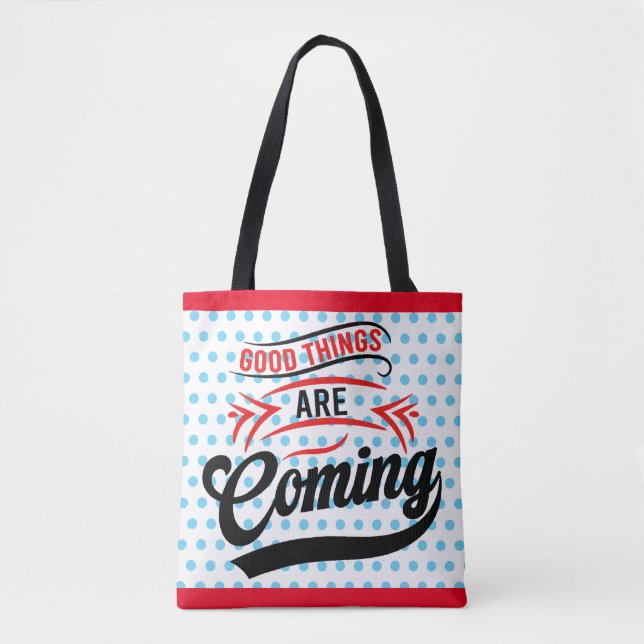 Tote Bag Les bons moments inspirants (Devant)