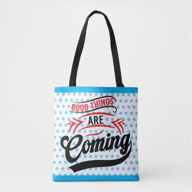 Tote Bag Les bons moments inspirants (Devant)