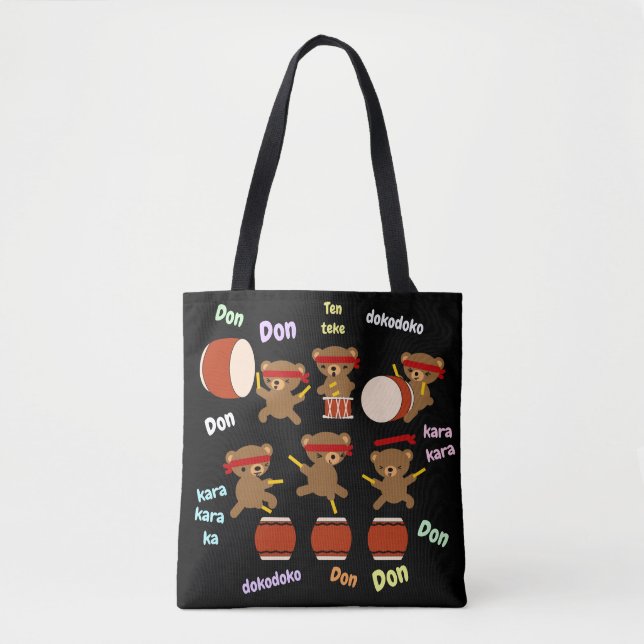 Tote Bag Les cadeaux Kawaii de Taiko soutient Taiko (Devant)