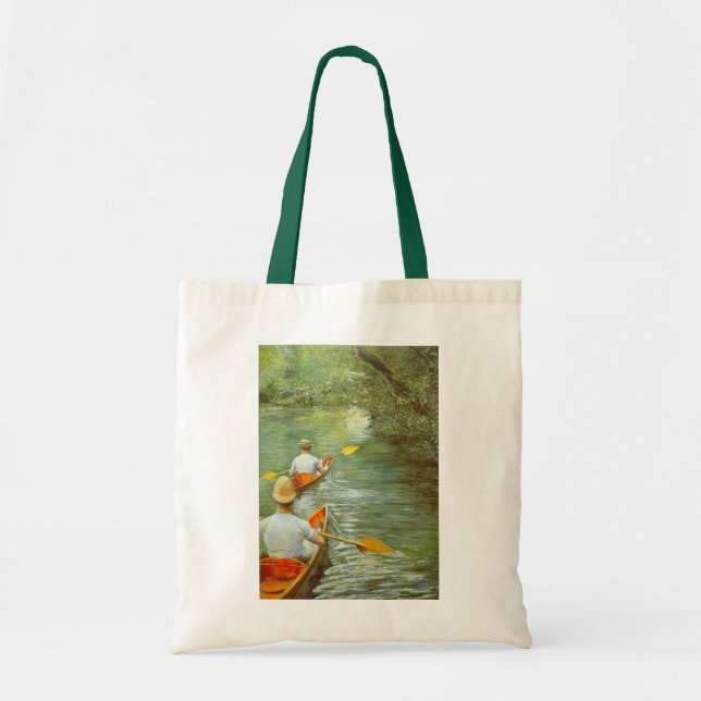 Tote Bag Les Canots, Périssoires de Gustave Caillebotte (Devant)