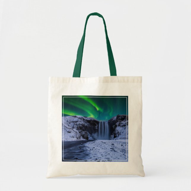Tote Bag Les cascades | Cascade Skógafoss (Devant)