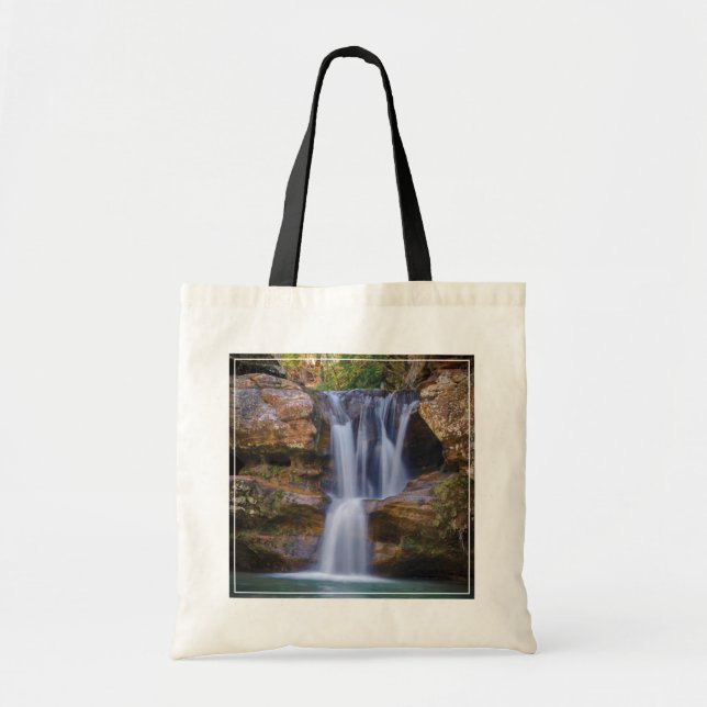 Tote Bag Les cascades | Cedar Falls, Ohio (Devant)