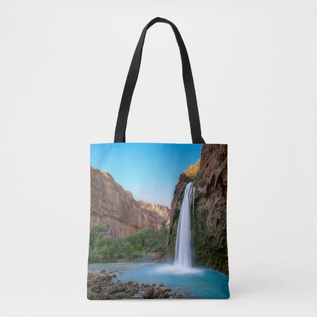 Tote Bag Les cascades | Chutes Havasu au coucher du soleil (Devant)