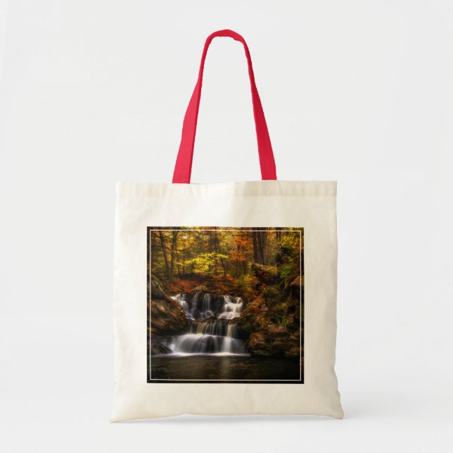Tote Bag Les cascades | Connecticut Nouvelle-Angleterre (Devant)