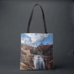 Tote Bag Les cascades | Fitz Roy Mountain, Argentine<br><div class="desc">Cette photo Getty Images extraordinaire présente l'automne au Fitz Roy Mountain,  El Chalten,  Patagonie,  Argentine.</div>