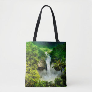 Tote Bag Les cascades San Rafael Falls, Equateur