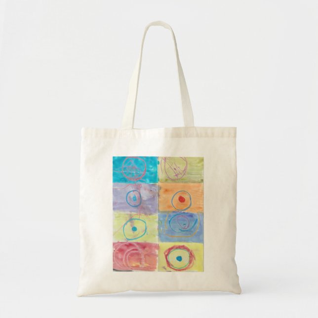Tote Bag Les cercles concentriques de Deucey (Devant)