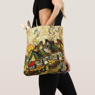 Tote Bag Les chalets en chaume au soleil
