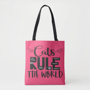 Tote Bag Les chats dominent le monde des chuchotements à la
