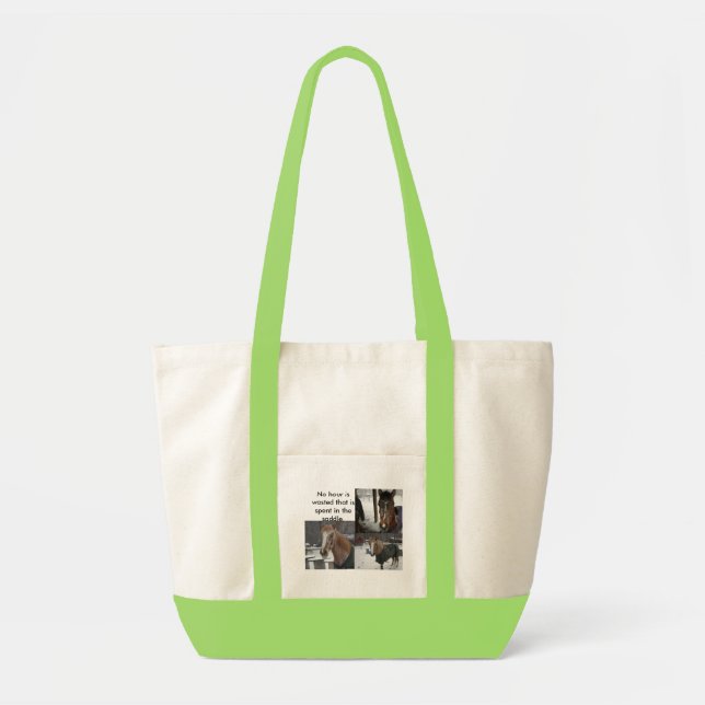 Tote Bag les chevaux de la bavure (Devant)